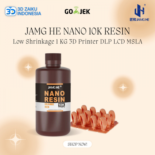 Jamg He Nano 10K Resin Low Shrinkage 1 KG 3D Printer DLP LCD MSLA